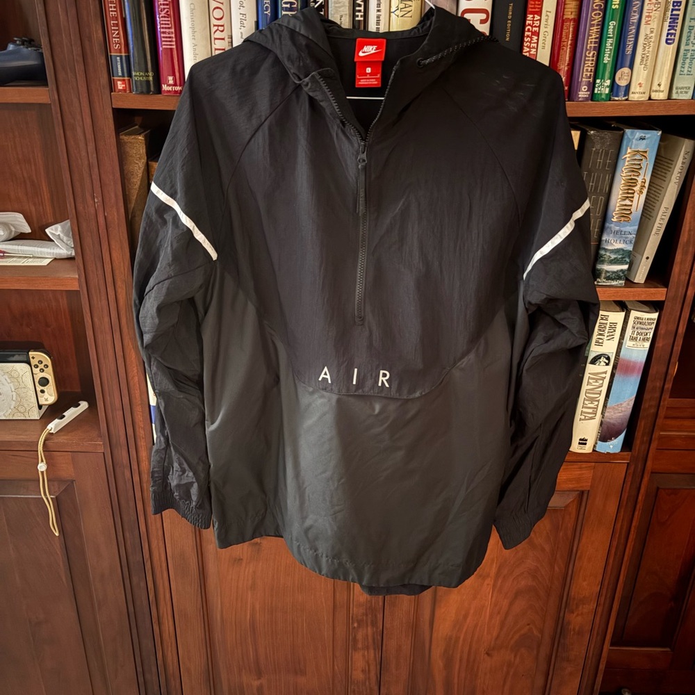 Nike Black Hooded Windbreaker